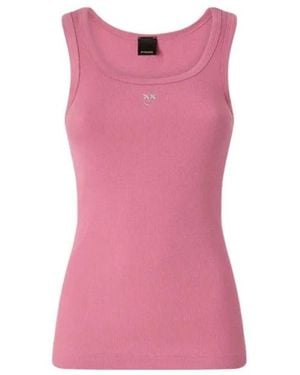 Pinko Sleeveless Tops - Rosa