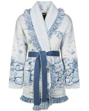 Alanui Long Knitwear - Blue
