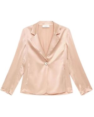 Maliparmi Jassen ,Roze ,Shiny Cady Jacket