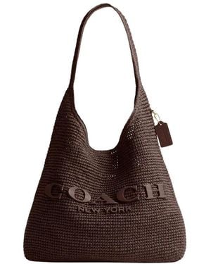 COACH Brooklyn Schultertasche 39 - Braun