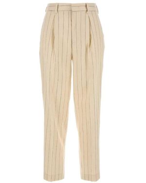 PT Torino Straight Pants - Natural