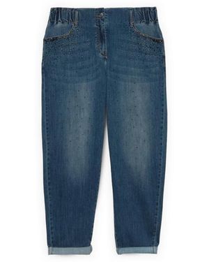 FIORELLA RUBINO Loose-Fit Jeans - Azul