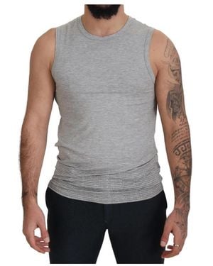 Ermanno Scervino Sleeveless Tops - Grey