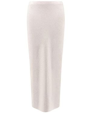 Hevò Pencil Skirts - Blanco