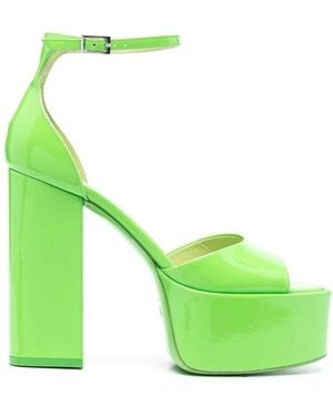 Paris Texas Tatiana Platform Sandal - Green