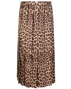 P.A.R.O.S.H. Maxi Skirts - Brown