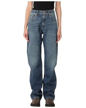 Brunello Cucinelli Straight Jeans - Bleu