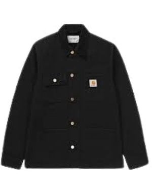 Carhartt Stylischer Wintermantel Für Männer - Schwarz