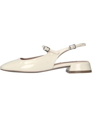 Bibi Lou Schoenen ,Wit ,Leer Patent Leather Slingback Pump