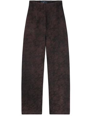 Cortana Straight Trousers - Grigio