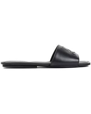 Courreges Sliders - Black