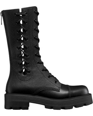 Dior Lace-Up Boots - Noir