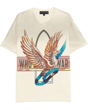 Who Decides War T-Shirts - White