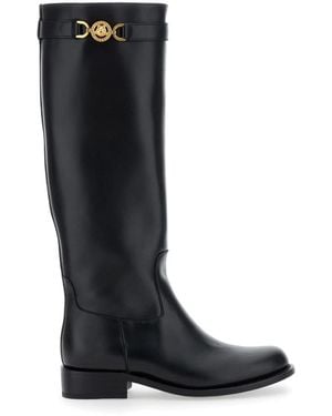Versace High Boots - Black