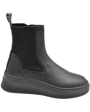 Voile Blanche Chelsea Boots - Black