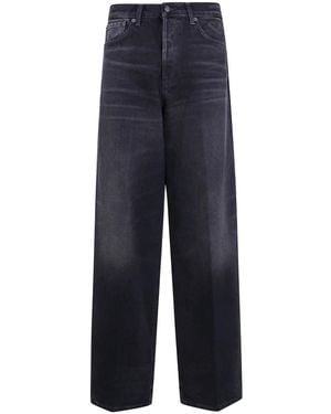 Haikure Wide Jeans - Blu