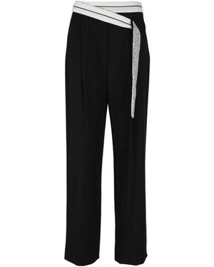 Imperial Straight Trousers - Negro