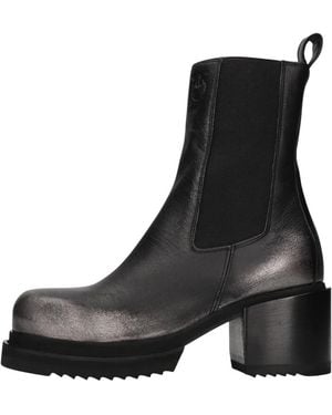 Pinko Beatles-Stijl Enkellaars - Zwart