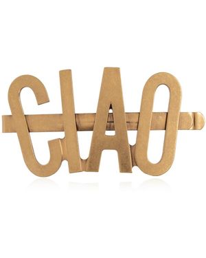 Moschino Hair Accessories - Metálico