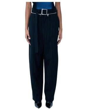 Jean Paul Gaultier Wide Trousers - Blue