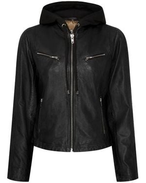 Notyz Leather Jackets - Negro