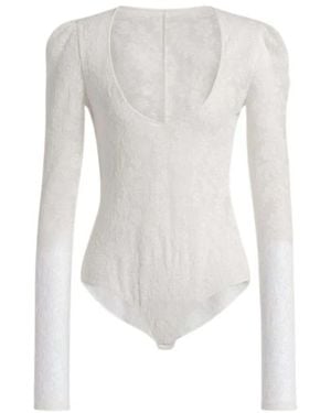 Alberta Ferretti Full-Body - White