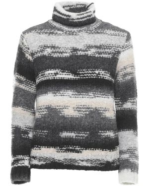 Kangra Truien & Vesten ,Zwart ,Wol Cashmere Sweater - Grijs