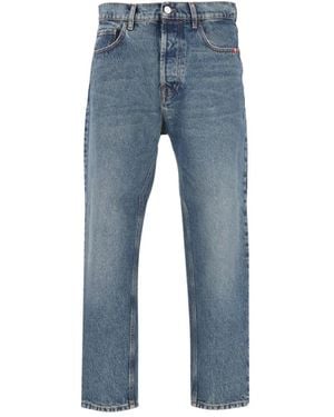AMISH Straight Jeans - Bleu