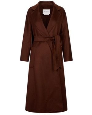 Max Mara Belted Coats - Marrón