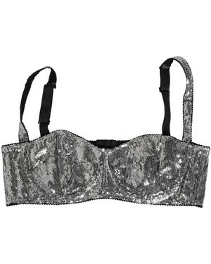 Dolce & Gabbana Nyon Balconnet Bh - Grau