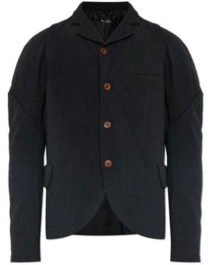 Comme des Garçons Taillierter Blazer Mit Taschen - Schwarz