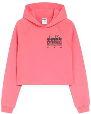 Diadora Hoodies - Roze