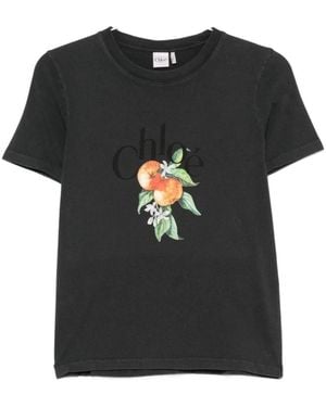 Chloé Tops ,Zwart ,T-Shirts