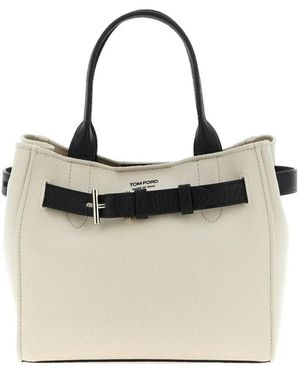 Tom Ford Tote Bags - Neutro