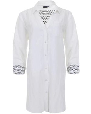 Maicazz Kleedjes ,Wit ,Stijlvolle Tops Voor Vrouwen