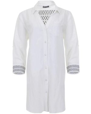 Maicazz Kleedjes ,Wit ,Stijlvolle Tops Voor Vrouwen