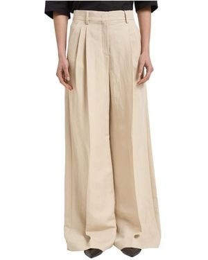Weekend by Maxmara Wide Pants - Natural