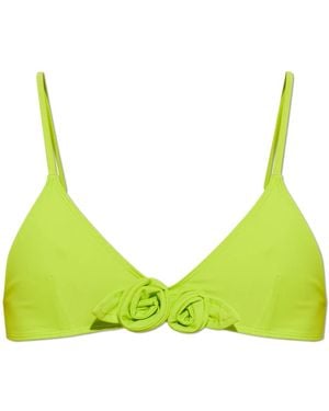 Coperni Badmode ,Groen ,Flower Bikini Top