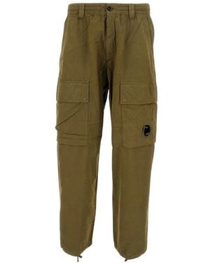 C.P. Company Straight Pants - Green