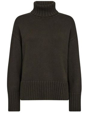Mos Mosh Mmrelena Turtleneck Gebreid - Groen