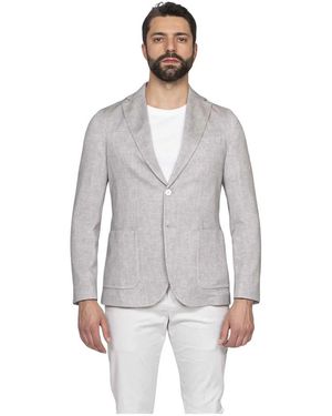 Circolo 1901 Giacca Special Print - Grau