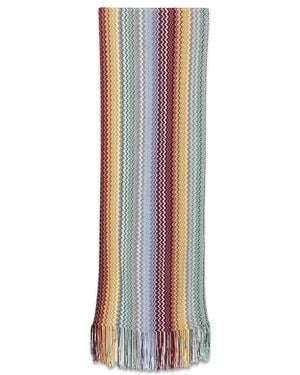 Missoni Fransenschal - Blau