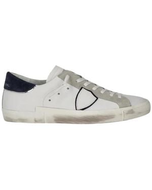 Philippe Model Schoenen ,Wit ,Katoen Prsx Sneaker