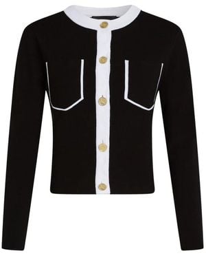 Karl Lagerfeld A3W18029101 Cardigan - Zwart