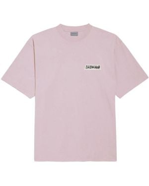 Balenciaga T-Shirts - Morado