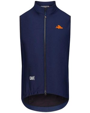 Café du Cycliste Sibille Thermal Gilet - Blauw