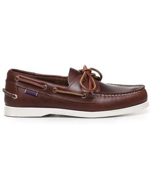 Sebago Boat Shoes - Brown