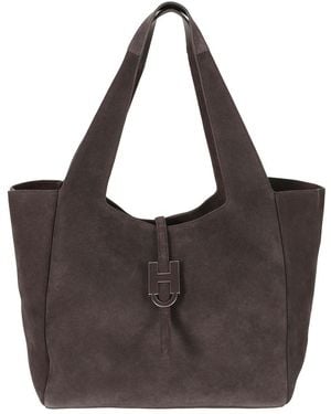 Hogan Tote Bags - Marrone