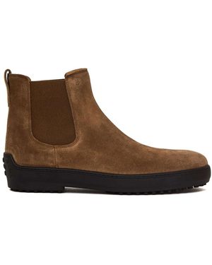 Tod's Chelsea Boots - Marrone