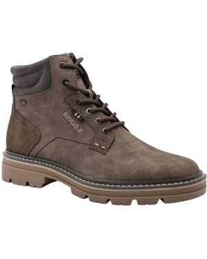 S.oliver Lace-Up Boots - Marrón